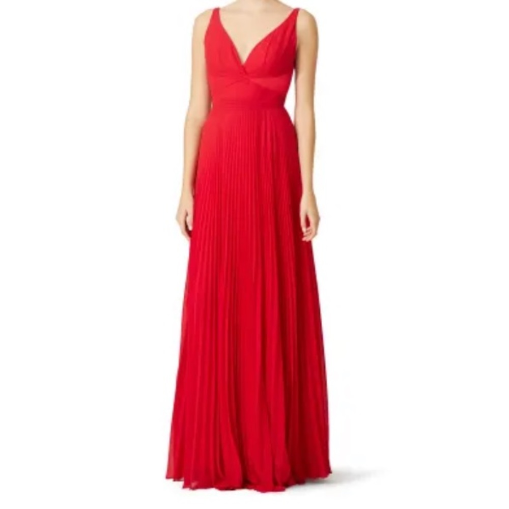Laundry by Shelli Segal Red Hudson Gown